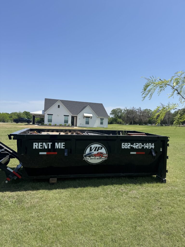 Home 15 yards dumpster rental